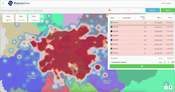 Profissional analisando dados estratégicos em tela